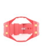 Audemars Piguet Swatch POP Watch Strap - Pink with Yellow - Image 2