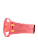 Audemars Piguet Swatch POP Watch Strap - Pink with Yellow - Image 3