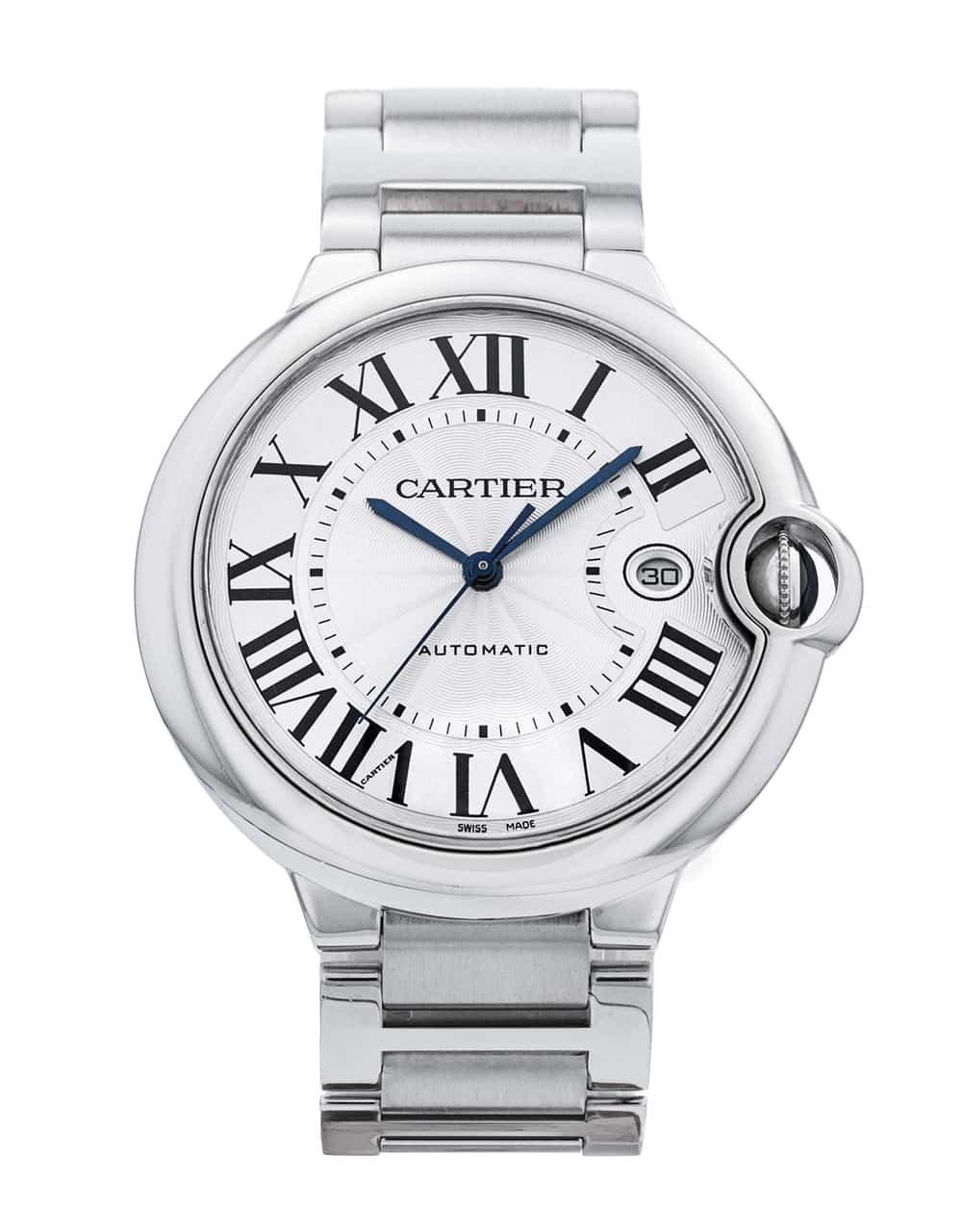 3xTOdctcpZ1O8wl_0b474447-5a4a-45a5-94aa-2617327d13ad.jpg Cartier Ballon Bleu de Silver Opaline Dial Automatic Men's Watch - Image 1