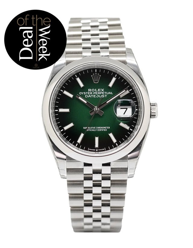 7QQdF4Iaqfieem_d50a040b-90a1-4c87-bd90-938127a86b2d-1.jpg Rolex Datejust 36 Unisex Watch - Image 1