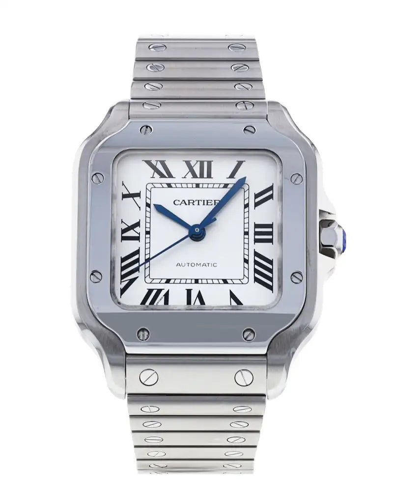 8jGFRBr8lx26omp_f808fc46-1eab-4249-9ba0-b55794a7b313.jpg Cartier Santos De Cartier Mid-Size Unisex Watch - Image 1