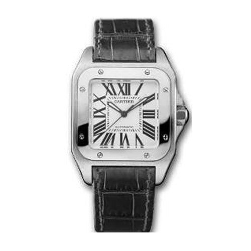 CartierW20106X8.jpg Santos 100 Small - Image 1