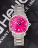 TAG Heuer Carrera Date Automatic Pink Dial Stainless Steel Ladies Watch - Image 3