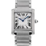 Cartier Tank Francaise Silver Dial Ladies Watch
