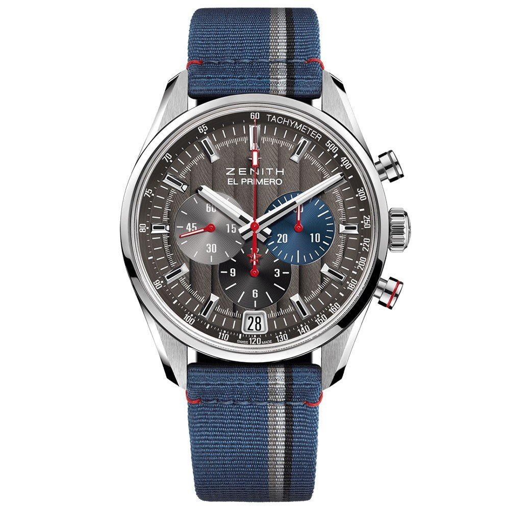Zenith 03.2046.400/25.C802 El Primero Chronograph Automatic Grey Dial Watch