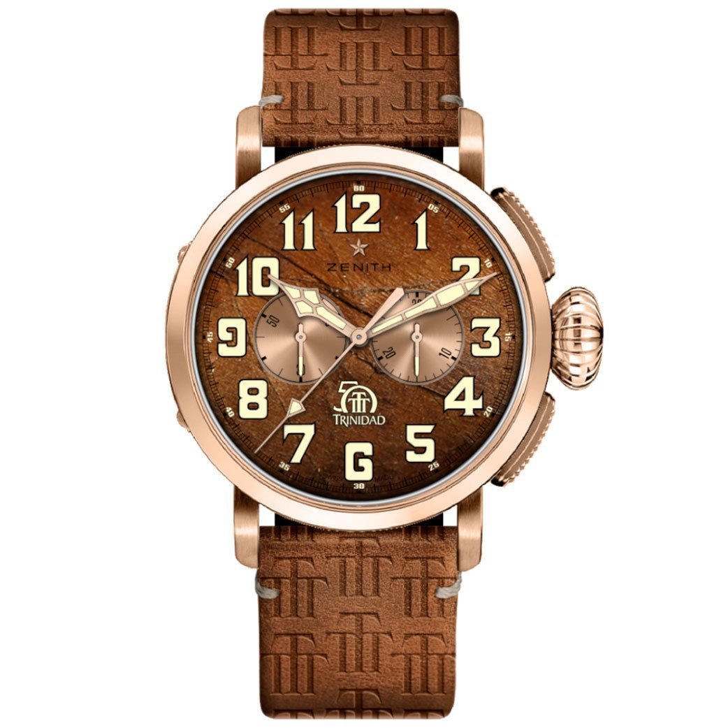 Zenith 18.2430.4069/77.C811 Pilot Type 20 Chronograph Trinidad 50th Anniversary Edition Watch