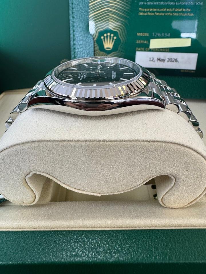 Rolex Datejust 41 Brand New Black Index Jubilee 2026 - Image 4