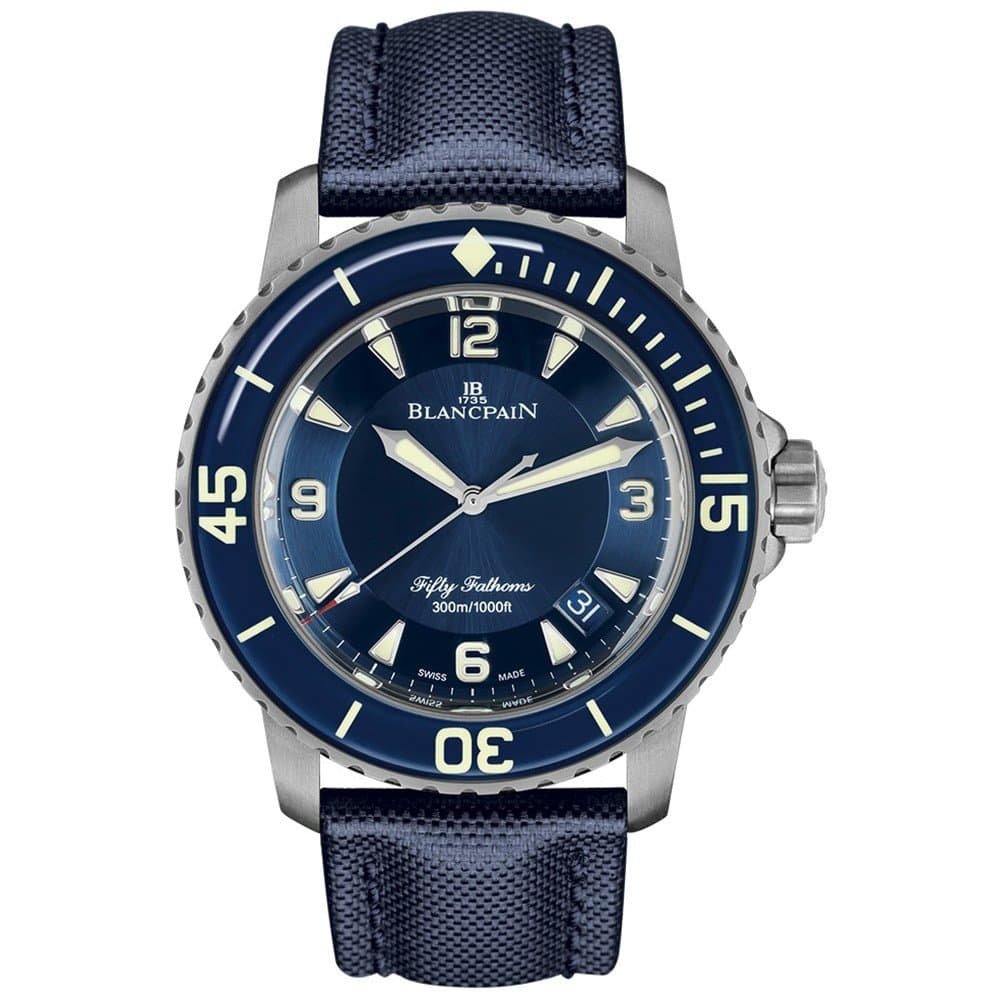 Blancpain 5015-12b40-o52a Fifty Fathoms Automatic Watch