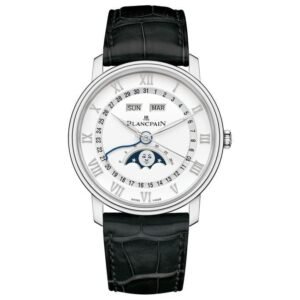 Blancpain 6654-1127-55b Villeret Moonphase Calendar 40mm Watch