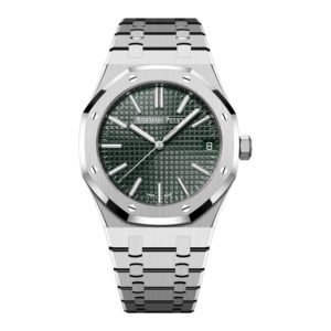 Audemars Piguet 15510ST.OO.1320ST.04 Royal Oak Green Dial Watch