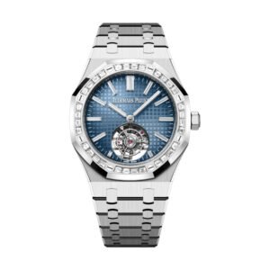 Audemars Piguet 26730BC.ZZ.1320BC.02 Royal Oak Blue Dial White Gold Bracelet Watch