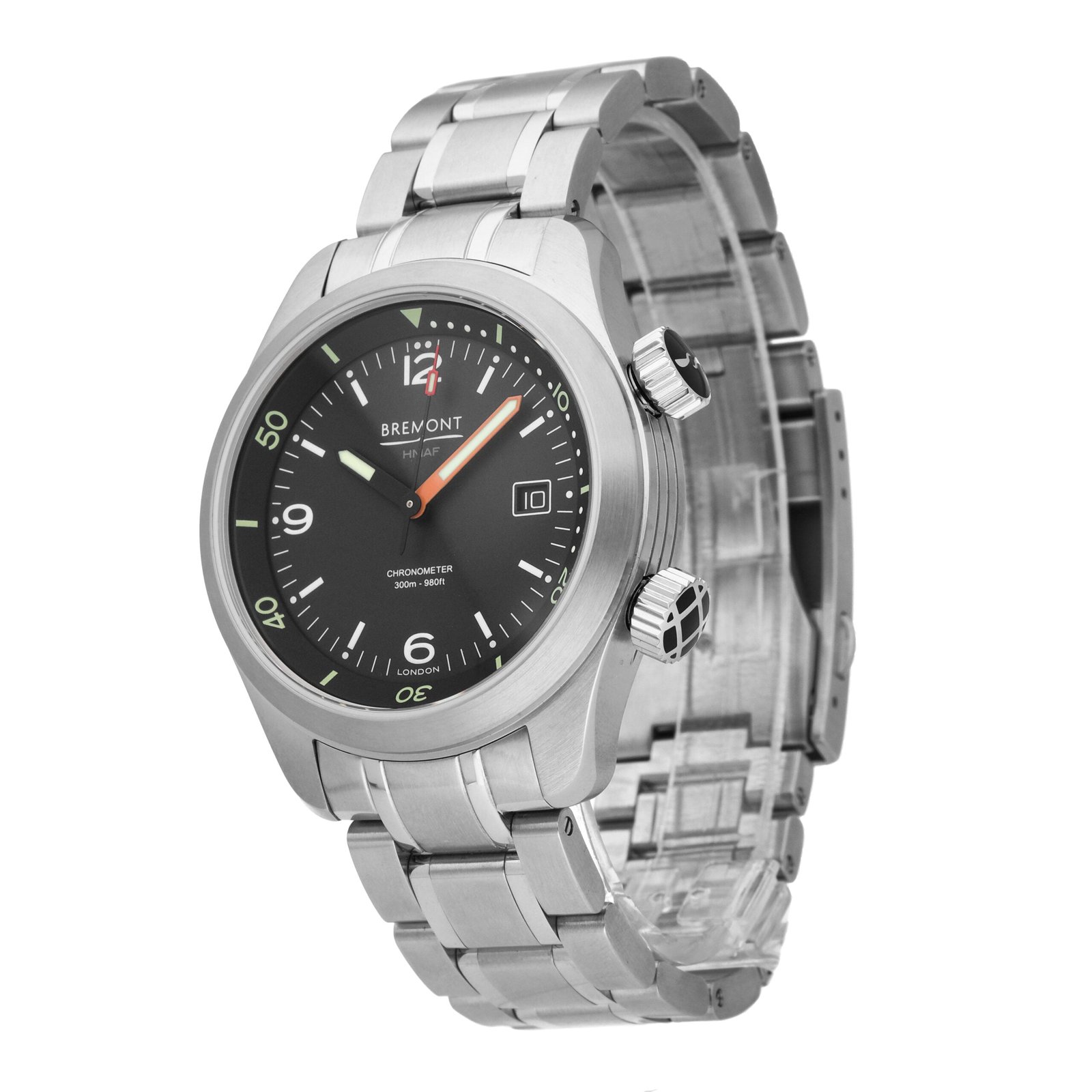Bremont Argonaut Azure Black Dial 42mm Automatic Men's Watch ARGONAUT-B - Image 4
