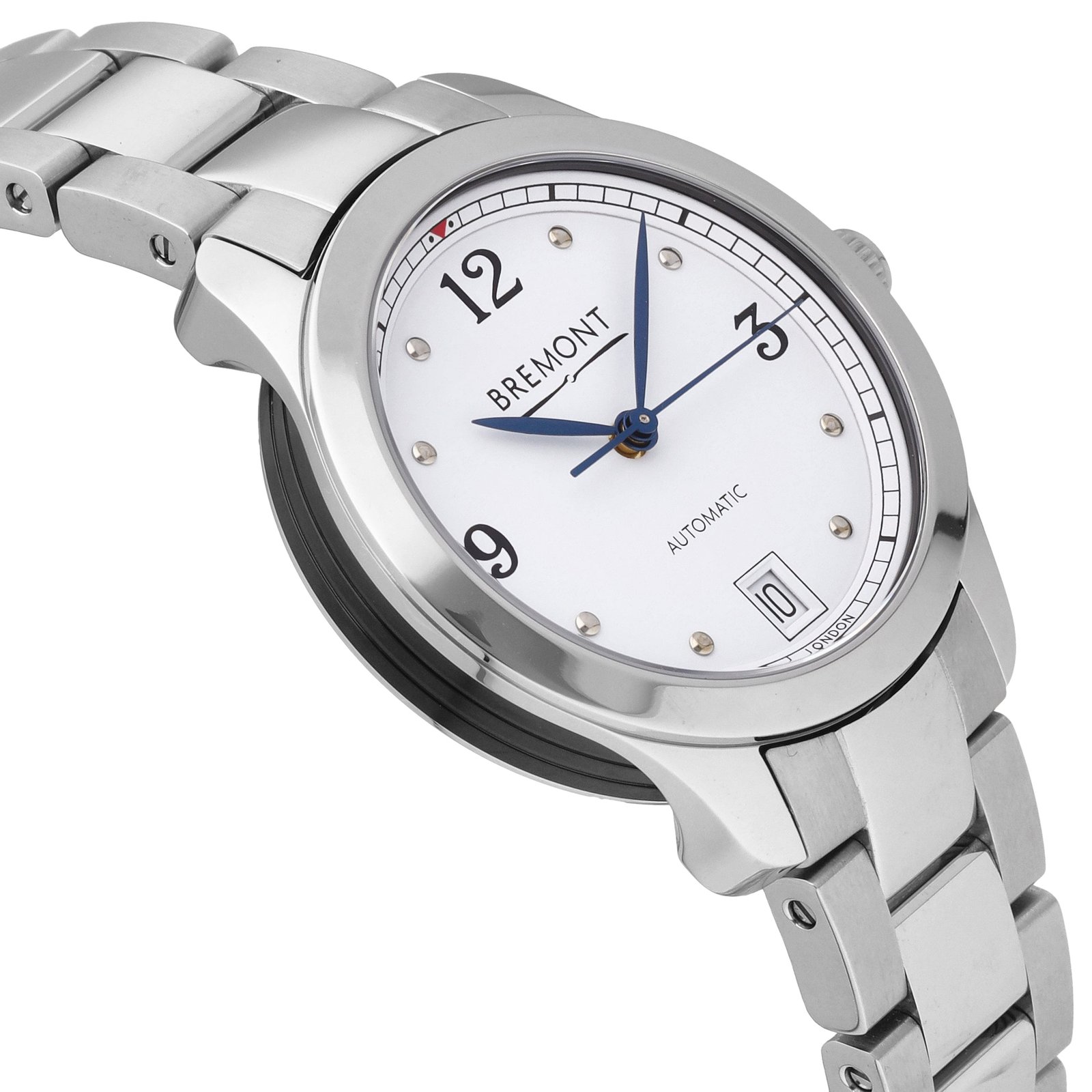 Bremont Solo 34 White Dial 34mm Automatic Ladies Watch SOLO34-AJ-WH-B - Image 3