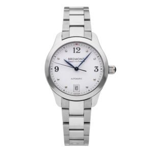Bremont Solo 34 White Dial 34mm Automatic Ladies Watch SOLO34-AJ-WH-B