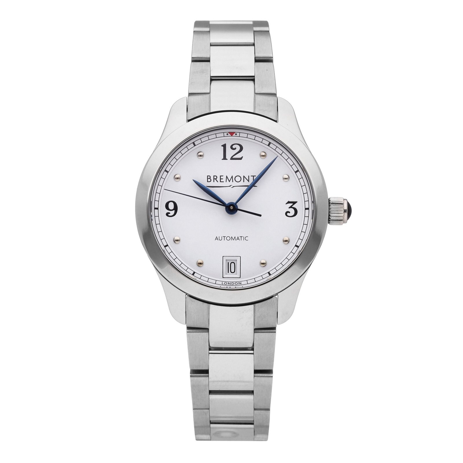 Bremont Solo 34 White Dial 34mm Automatic Ladies Watch SOLO34-AJ-WH-B
