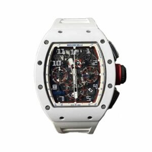 Richard Mille RM011 White Asia Exclusive White Strap Watch
