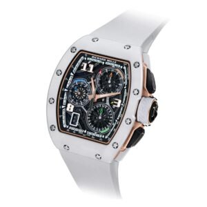 Richard Mille RM 72-01 White Ceramic White Strap Watch