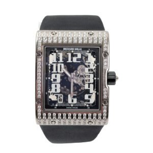 Richard Mille RM016 Ultra Flat with Full Diamond Case White Gold