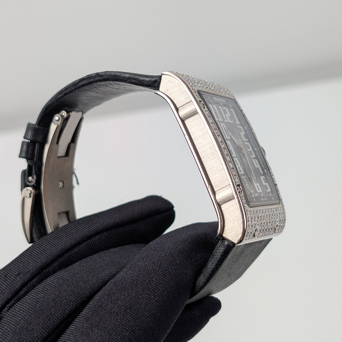 Richard Mille RM016 Ultra Flat with Full Diamond Case White Gold - Image 10