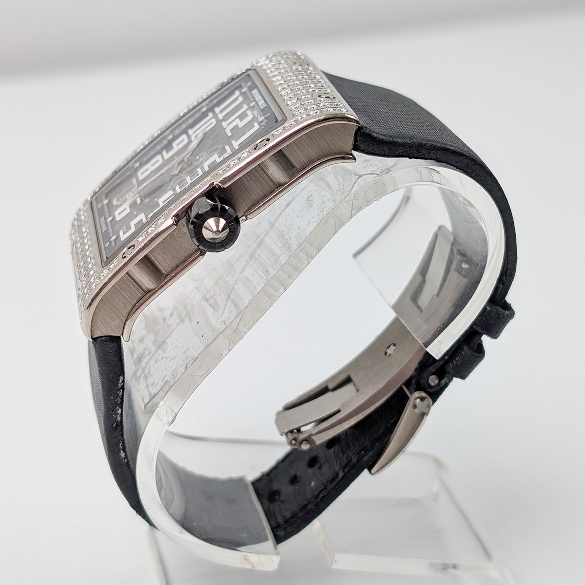 Richard Mille RM016 Ultra Flat with Full Diamond Case White Gold - Image 3