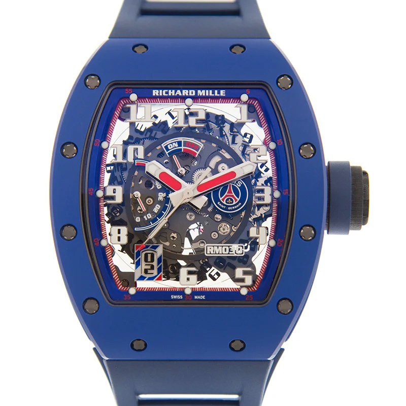 Richard Mille RM030 PSG Blue Ceramic Watch