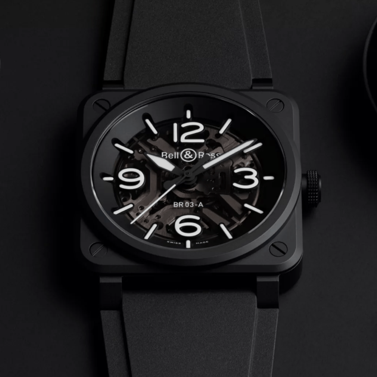 Bell & Ross BR-03 Skeleton Black Ceramic 41mm - Image 3