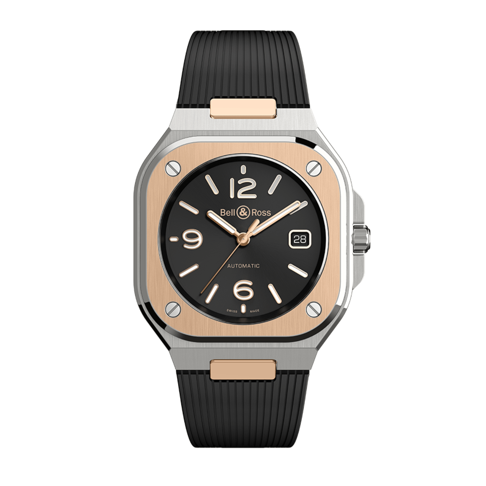 Bell & Ross BR-05 Black Steel & Gold 40mm