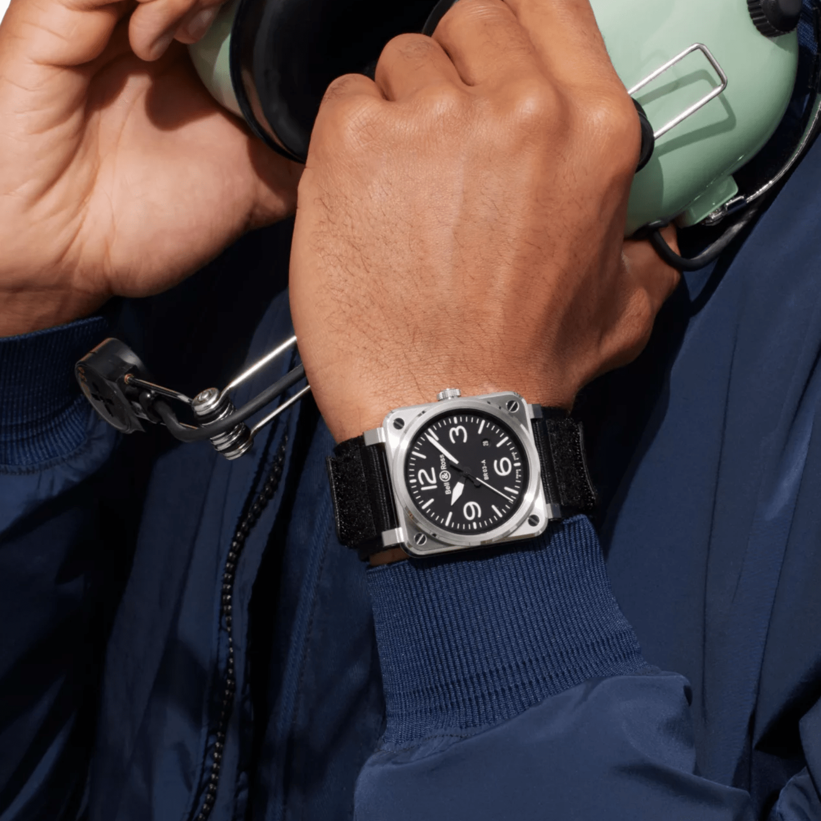 Bell & Ross New BR 03 Black Steel - Image 2