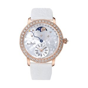 Blancpain Ladybird Quantieme Retrograde Diamond Red Gold Ostrich 3653 2954 58B