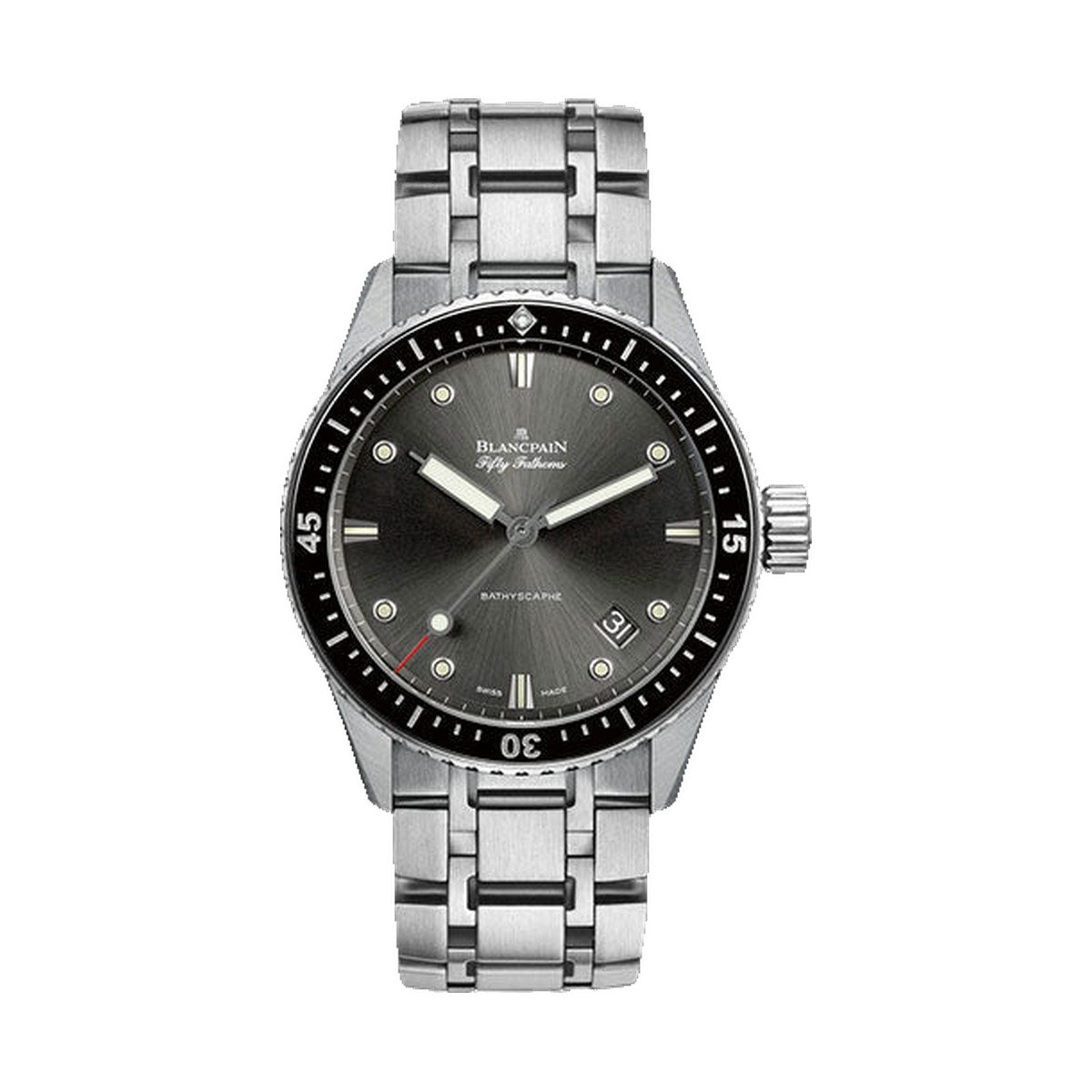 Blancpain Fifty Fathoms Bathyscaphe Watch 5000-1110-70B