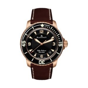 Blancpain Fifty Fathoms Automatique Red Gold Barennia Leather 5015A 3630 63B