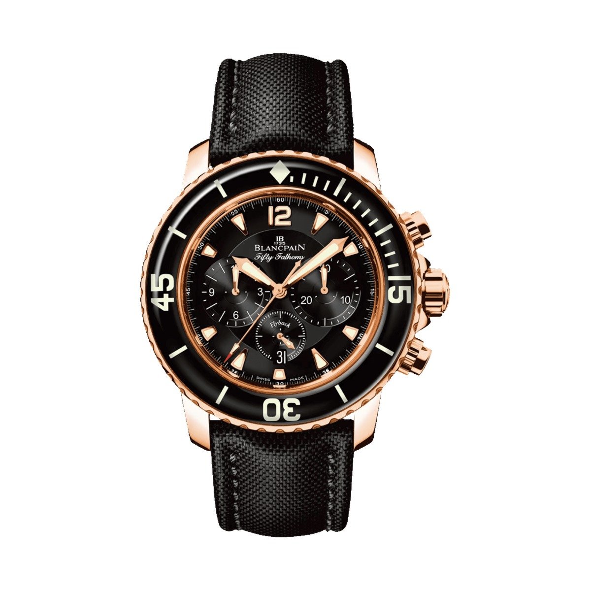 Blancpain Fifty Fathoms Chronographe Flyback Red Gold 5085F 3630 52A