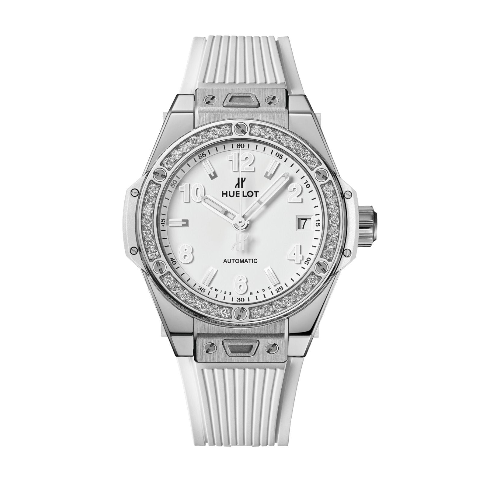 Hublot Big Bang One Click Steel White Diamonds 33mm