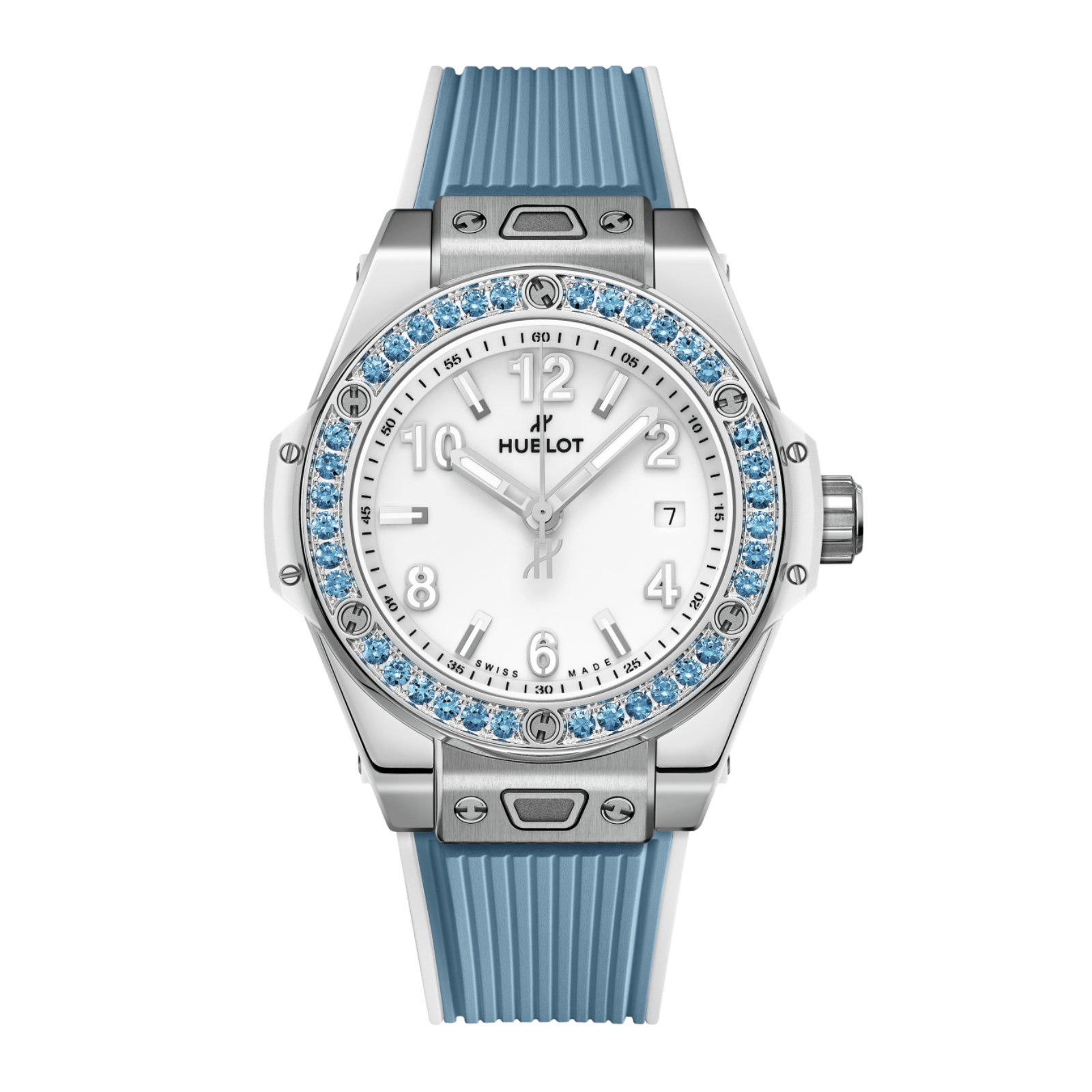 Hublot Big Bang One Click Joyful Steel Sky Blue 33mm
