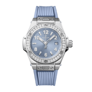 Hublot Big Bang One Click Steel Coal Blue Diamonds 33mm