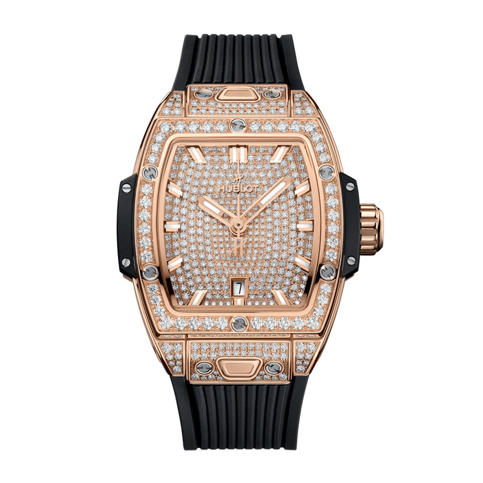 Hublot Spirit of Big Bang King Gold Full Pavé 32mm