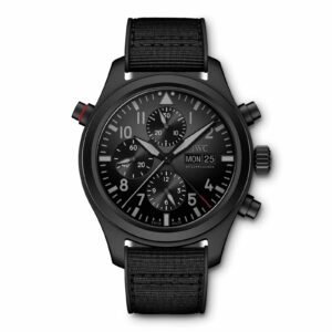 IWC Schaffhausen Pilot's Watch Double Chronograph Top Gun Ceratanium