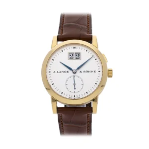 A. Lange & Söhne Saxonia 102.002 33MM Yellow Gold Silver Dial
