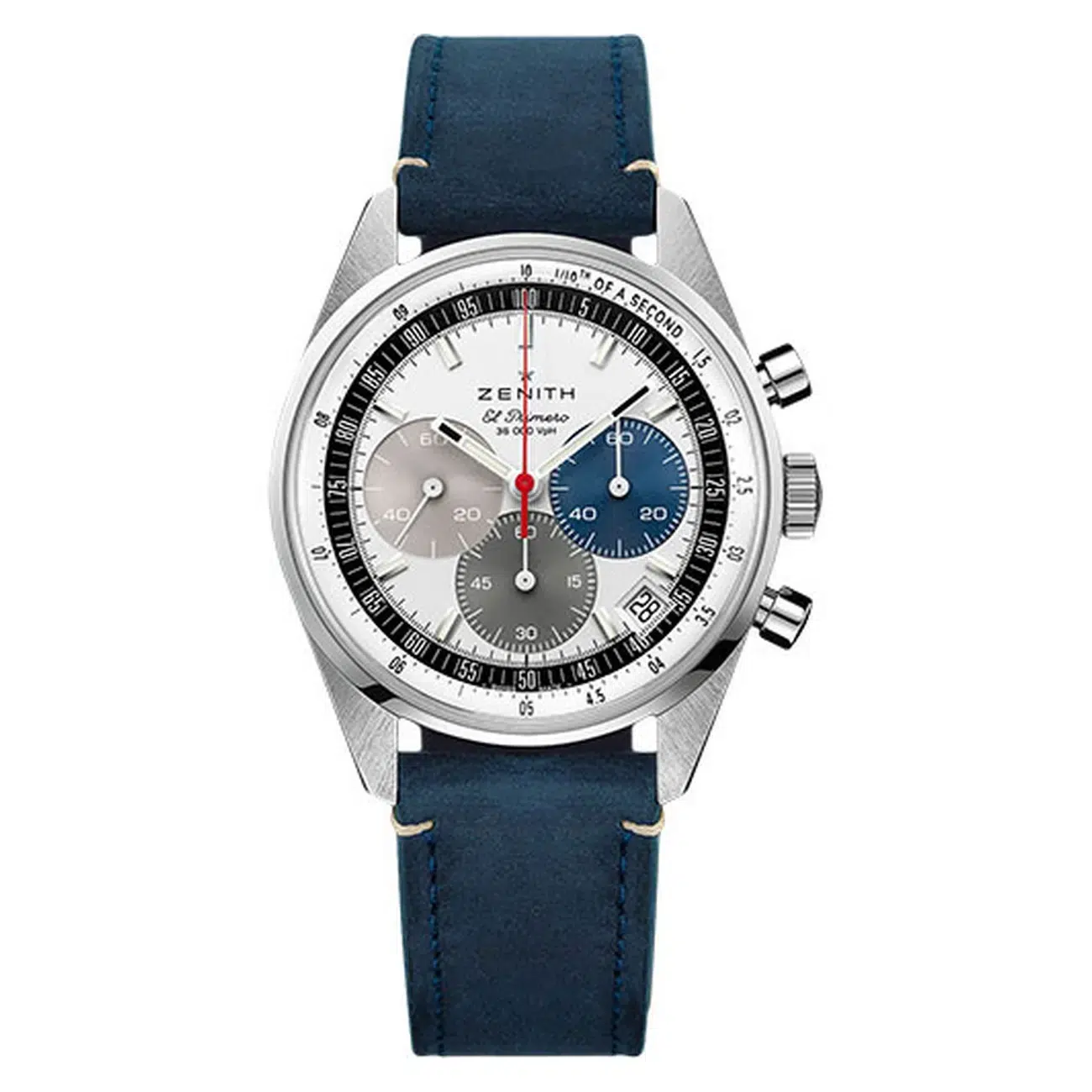 Zenith El Primero 03.3200.3600/69.C902 38MM White Dial Steel