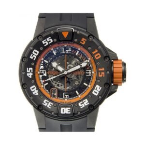 Richard Mille RM028-AJTI Titanium Transparent Skull Orange Automatic 47mm RM028AJTI