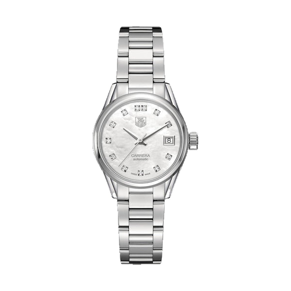 TAG Heuer Carrera Automatic 28mm Ladies Diamond WAR2414.BA0776