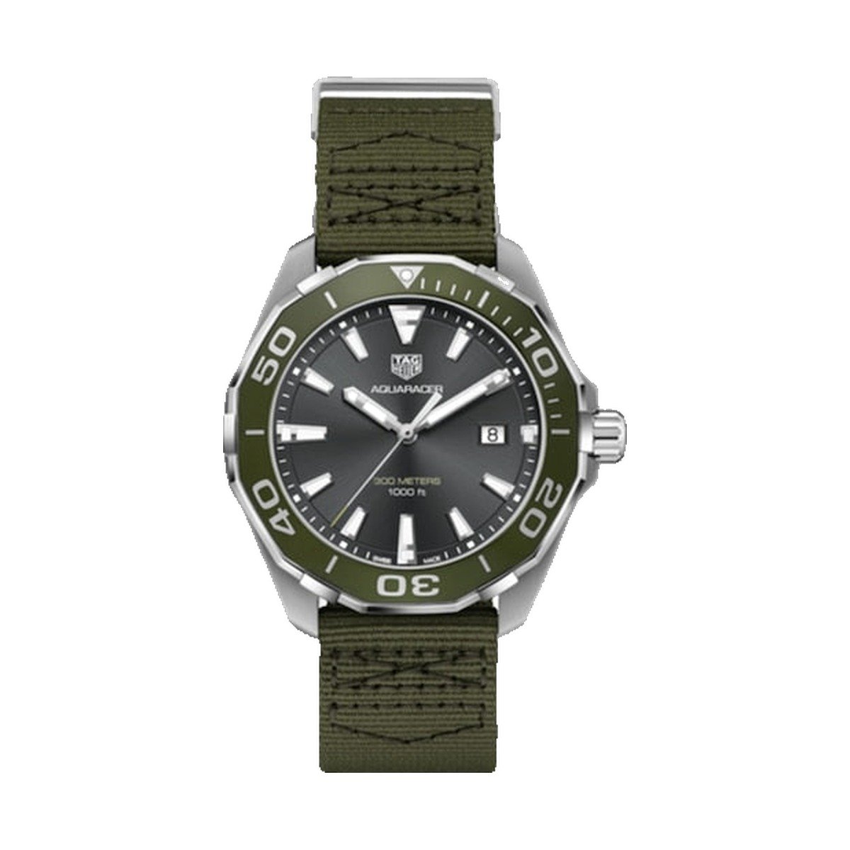 TAG Heuer Aquaracer Quartz 43mm Grey WAY101L.FC8222