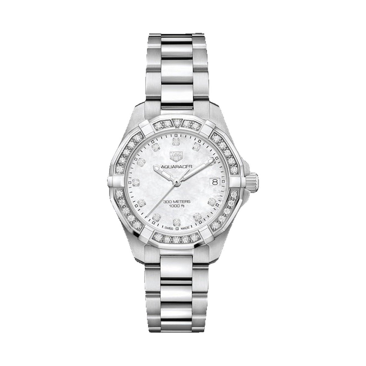 TAG Heuer Aquaracer 300 Ladies Diamond Watch WBD1315.BA0740