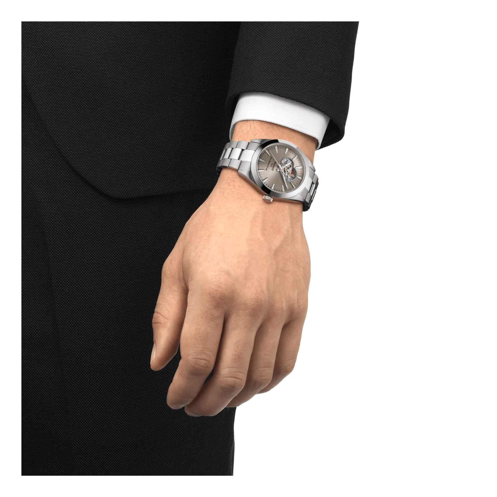 Tissot Gentleman Open Heart 40mm - Image 4