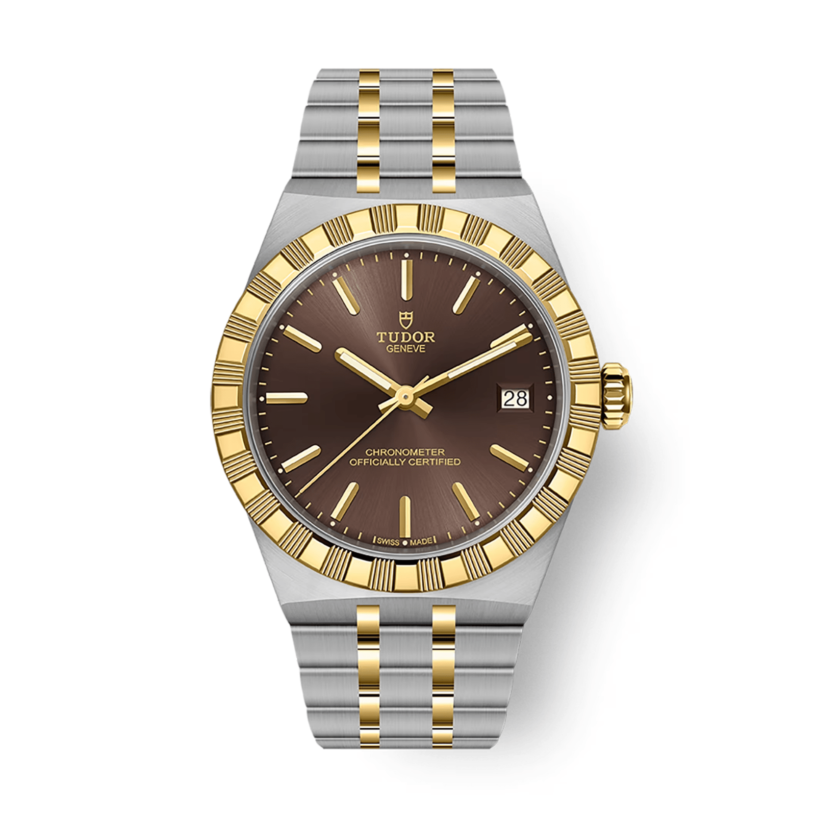 TUDOR Royal 36mm Steel and Yellow Gold