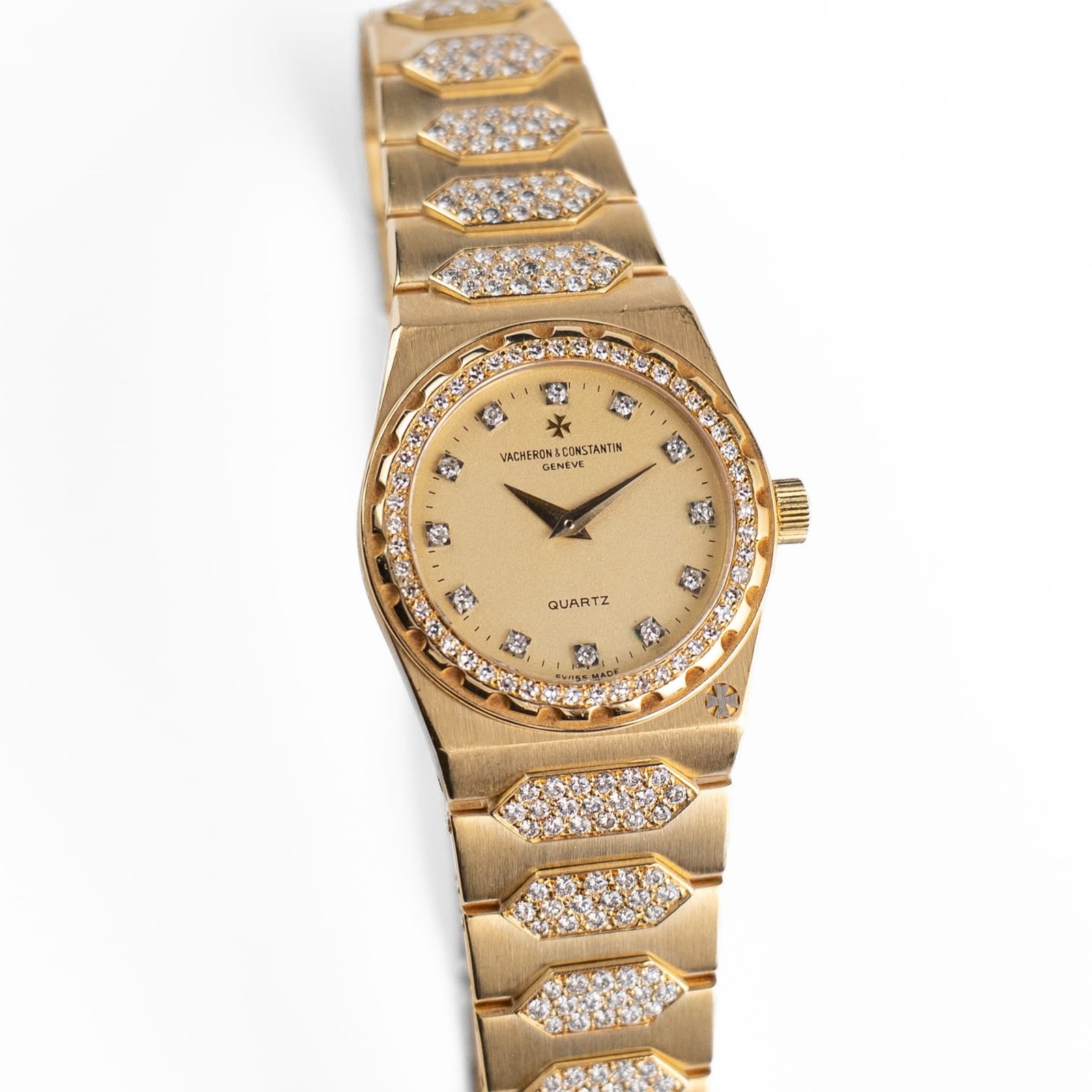 Vacheron Constantin '222' 60501 'Ladies' Yellow Gold Diamond-Set Quartz - Image 5