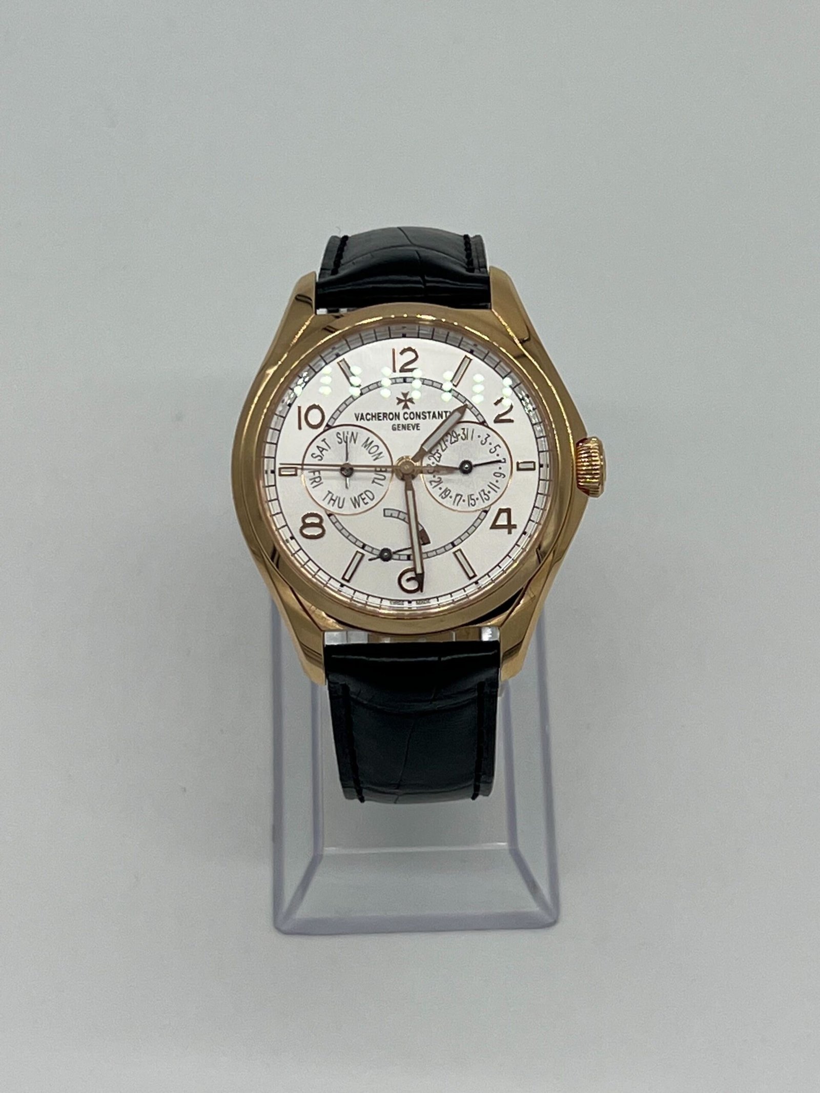 Vacheron Constantin Fifty-Six Day Date 4400E/000R-B436 Rose Gold Silver Dial - Image 2