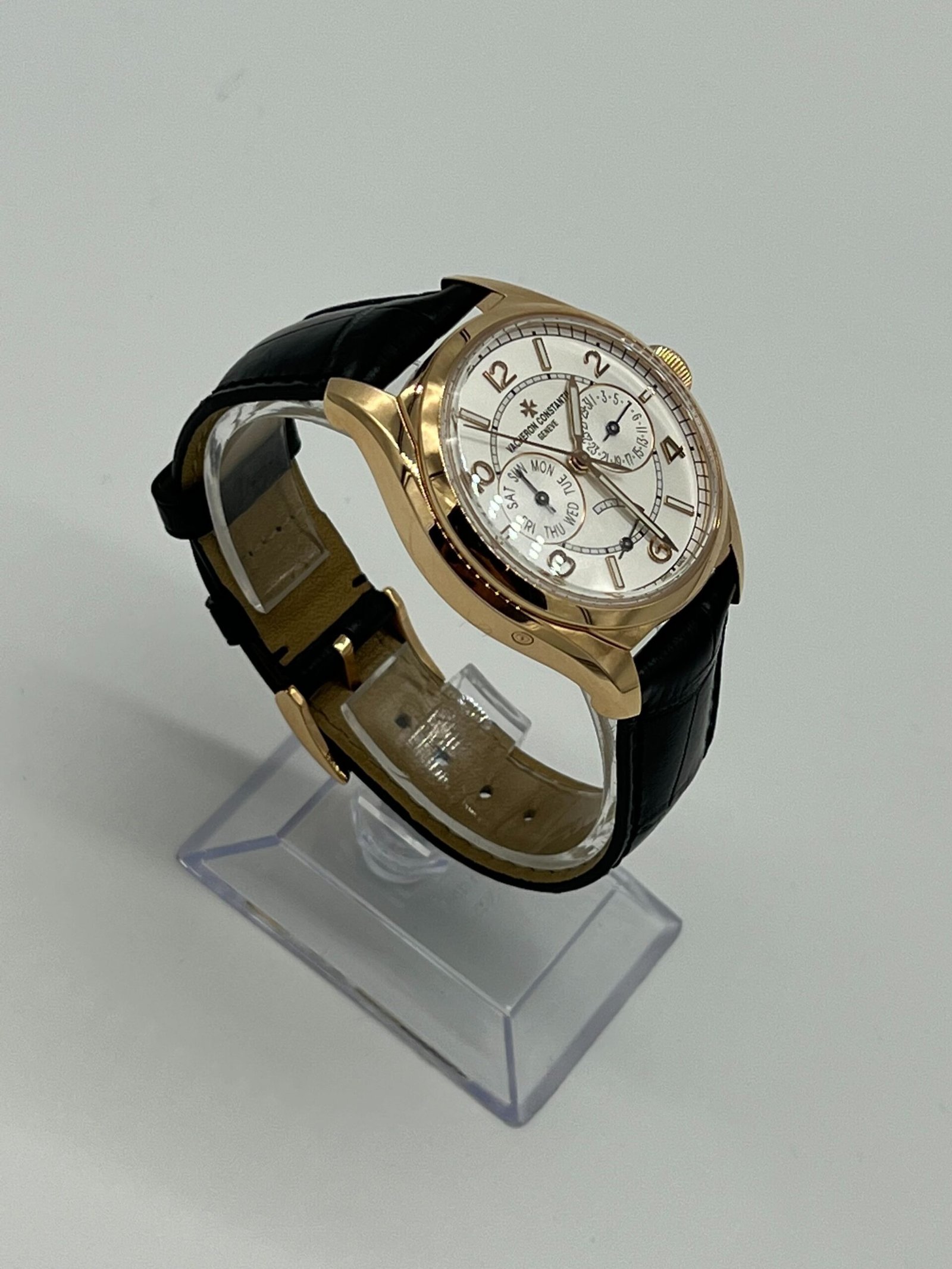 Vacheron Constantin Fifty-Six Day Date 4400E/000R-B436 Rose Gold Silver Dial - Image 3