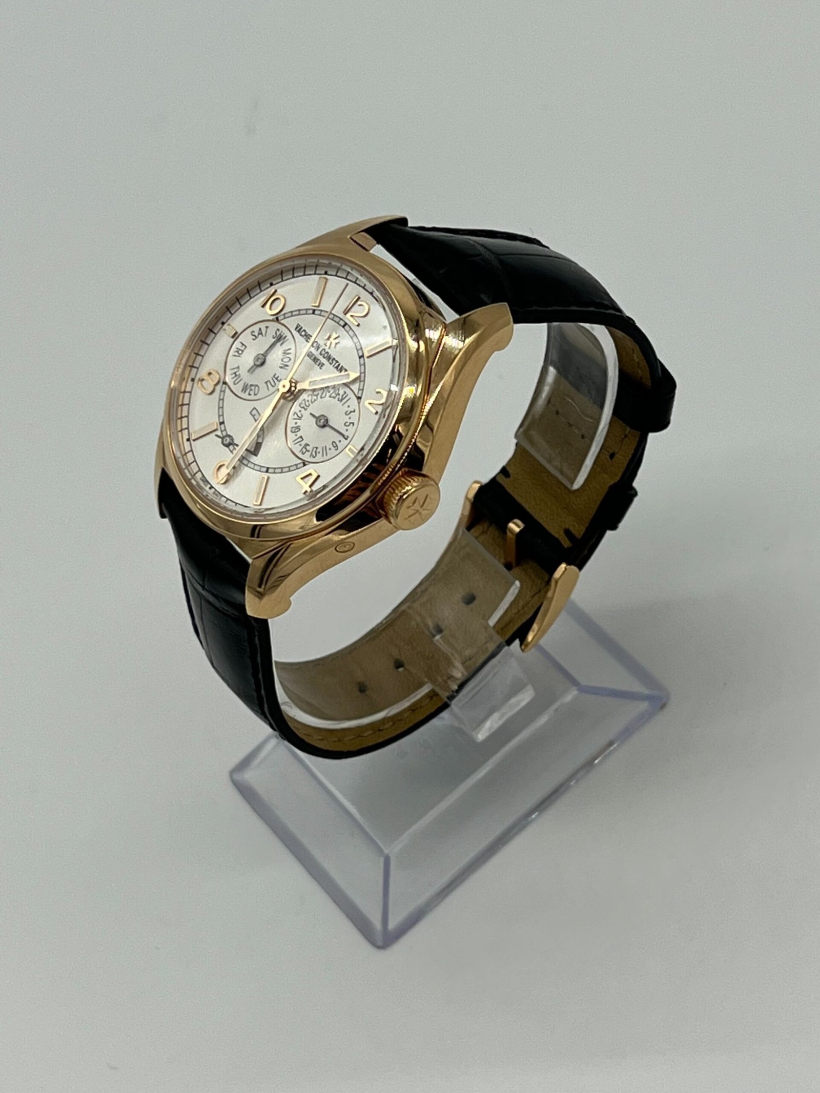 Vacheron Constantin Fifty-Six Day Date 4400E/000R-B436 Rose Gold Silver Dial - Image 4