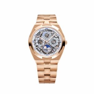 Vacheron Constantin Overseas 4300V/120R-B547 Perpetual Calendar Ultra-Thin Skeleton Rose Gold
